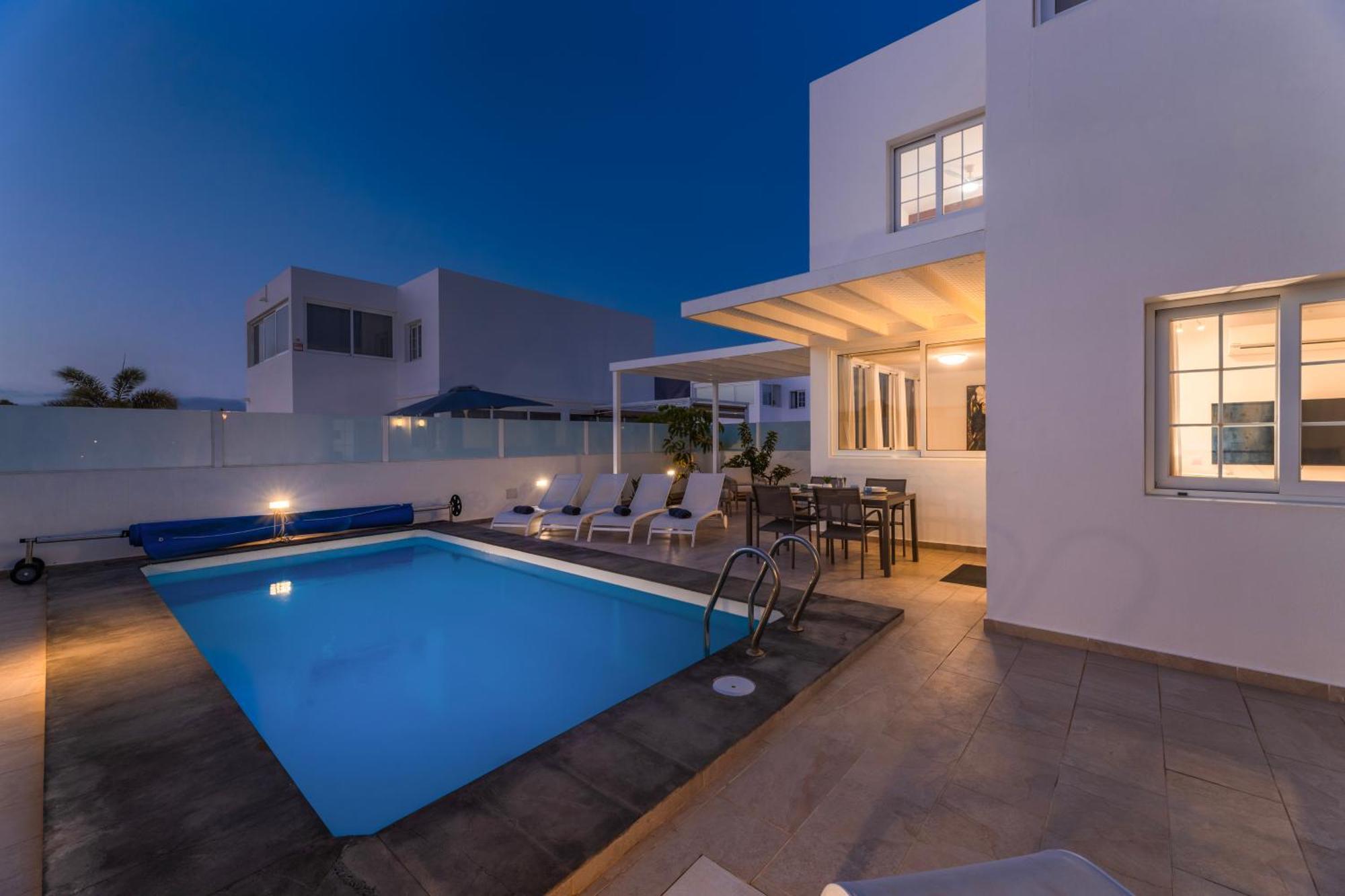 Villa Atlantica - Heated Pool In Playa Blanca Eksteriør billede