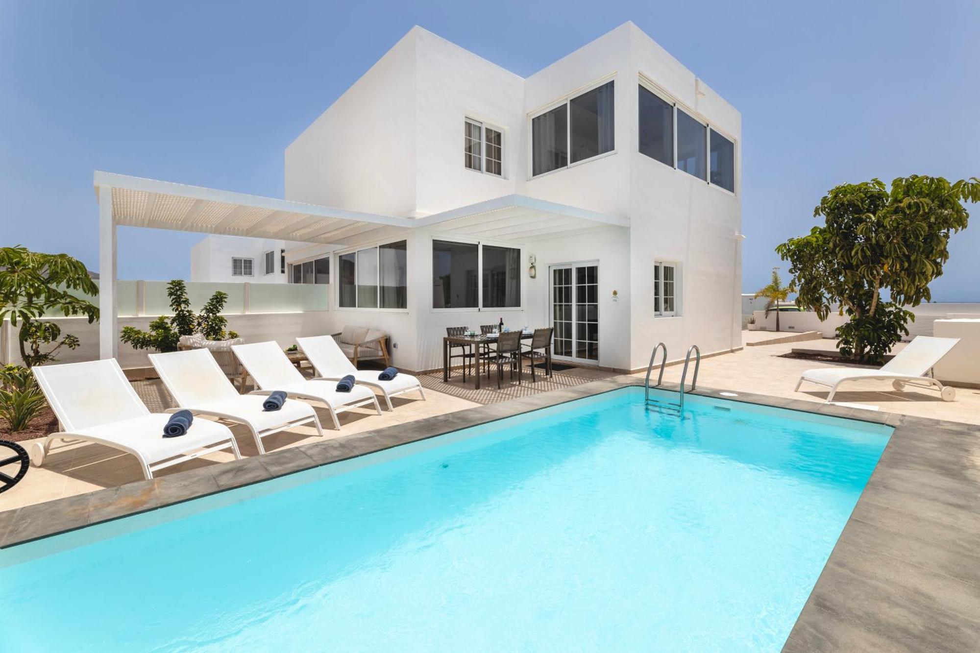 Villa Atlantica - Heated Pool In Playa Blanca Eksteriør billede