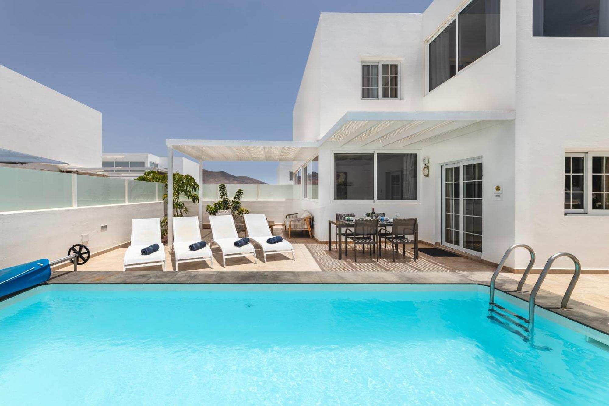 Villa Atlantica - Heated Pool In Playa Blanca Eksteriør billede